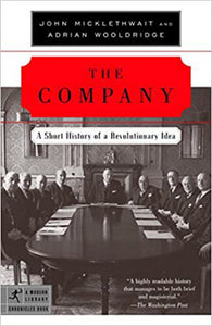 The Company by John Micklethwait, Adrian Wooldridge 9780812972870 *AVAILABLE FOR NEXT DAY PICK UP* *Z235 [ZZ]