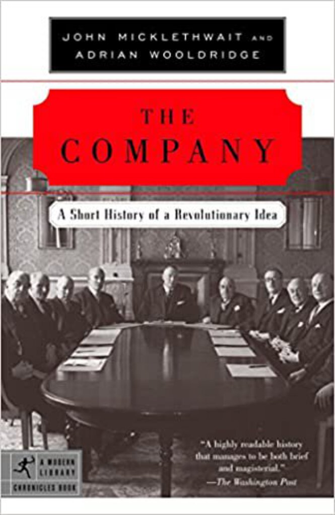 The Company by John Micklethwait, Adrian Wooldridge 9780812972870 *AVAILABLE FOR NEXT DAY PICK UP* *Z235 [ZZ]