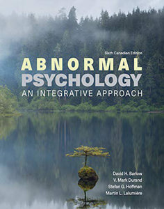 Abnormal Psychology 6th Edition by Barlow 9780176873219 (USED:VERYGOOD) *15d