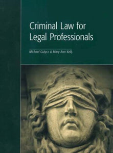 Criminal Law for Legal Professionals 1st Edition by Michael Gulycz 9781552393246 (USED:GOOD) *AVAILABLE FOR NEXT DAY PICK UP* *Z304