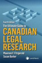 Load image into Gallery viewer, Legal Problems Solving Reasoning 8th Edition +Ultimate Guide to Canadian Legal Research 4th edition by Maureen Fitzgerald 9780433500636 (USED:VERYGOOD) *82g
