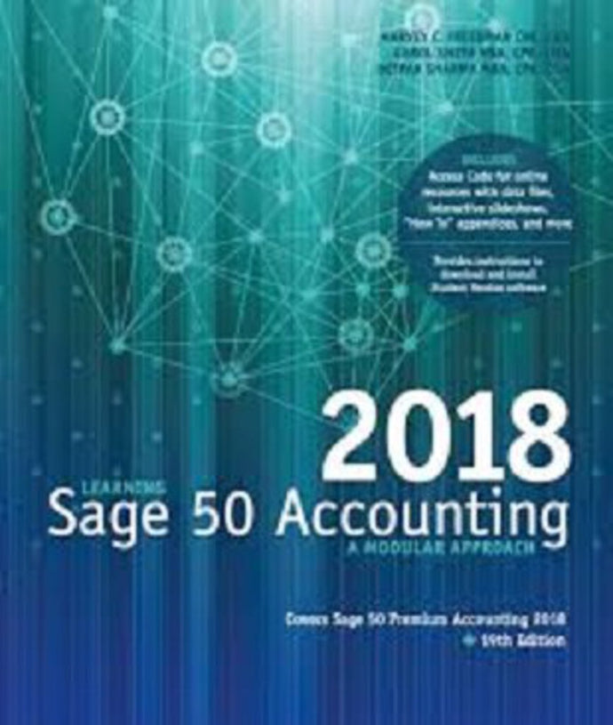 Learning Sage 50 2018 19th Edition by Harvey C. Freedman 9780176878016 (USED:GOOD) *16c