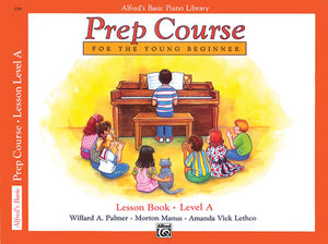 Alfred's Basic Piano Library Prep Course Lesson Level A 9780882848167 *68d