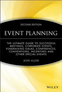 *PRE-ORDER, APPROX 7 BUSINESS DAYS* Event Planning 2nd edition by Allen 9780470155745 *71d