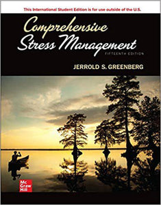 *PRE-ORDER, PENDING RESTOCK* Comprehensive Stress Management 15th Edition by Jerrold S. Greenberg LOOSELEAF