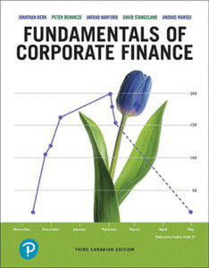 Fundamentals of Corporate Finance 3rd Canadian edition +MyLabFinance by Berk 9780135418178 *104c [ZZ]