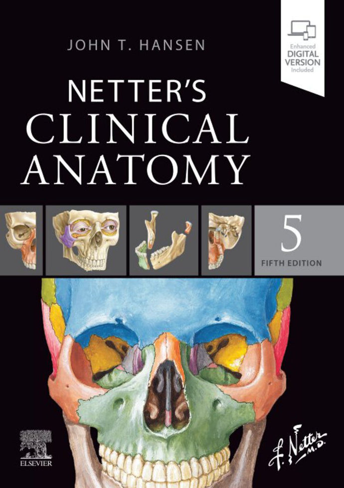 *PRE-ORDER, APPROX 2-3 BUSINESS DAYS* Netter's Clinical Anatomy 5th Edition by John T. Hansen 9780323826624 *101b