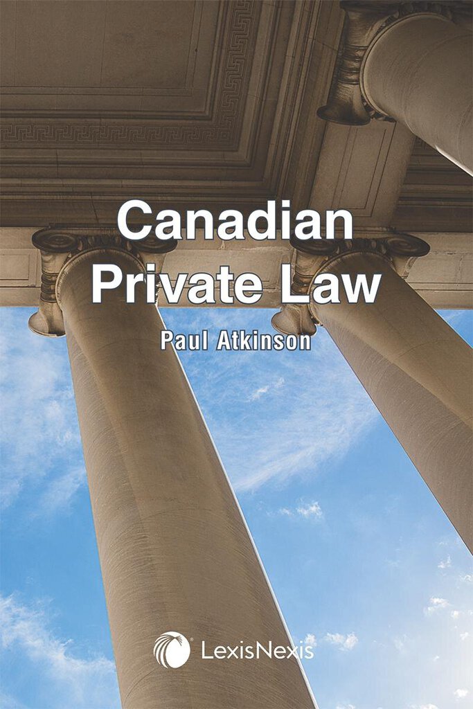 *PRE-ORDER, APPROX 4-6 BUSINESS DAYS* Canadian Private Law by Paul Atkinson 9780433502203 *83g [ZZ]