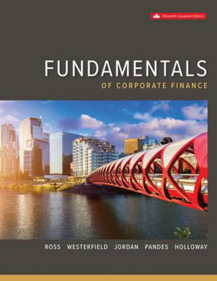 Fundamentals Of Corporate Finance 11th Edition by Stephen A. Ross 9781260881387 *119b [ZZ]