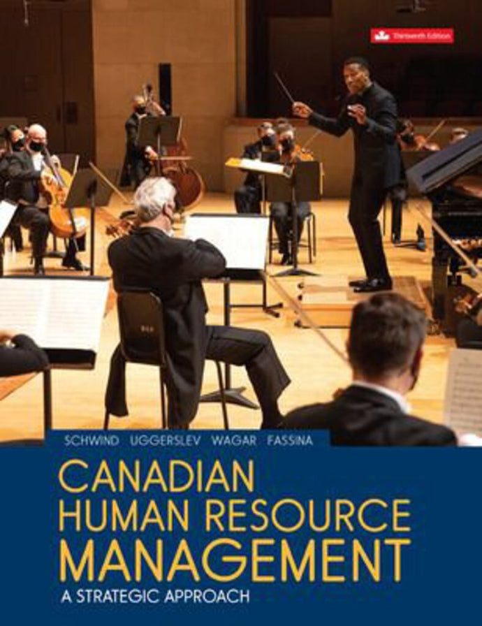 Canadian Human Resource Management 13th edition +Connect by Hermann Schwind PKG 9781265191108 *119d [ZZ]