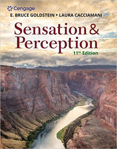 Sensation and Perception 11th edition with Mintap 6 Months by E. Bruce Goldstein 9780357304099 *28b [ZZ]