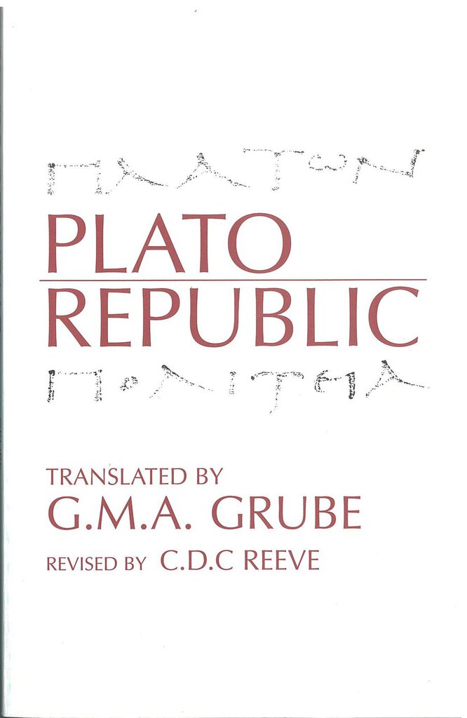 Republic by Plato translated by G. M. A. Grube 9780872201361 (USED:GOOD) *D49