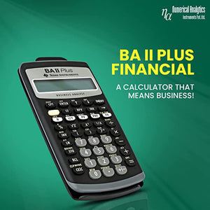 Texas Instruments BA II Plus Financial Calculator *FINAL SALE