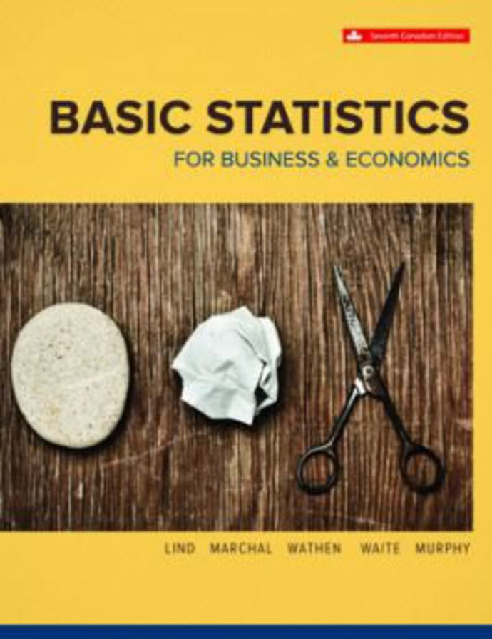 Basic Statistics For Business And Economics 7th Edition +Connect By Douglas A. Lind 9781265162597 *116c [ZZ]