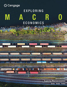 Exploring Macroeconomics 6th Canadian Edition +12m Mindtap by Sexton 9781778416606 *22a