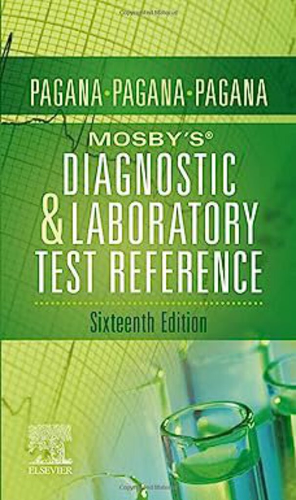 Mosby's Diagnostic and Laboratory Test Reference 16th Edition by Kathleen Deska Pagana 9780323683555 (USED:VERYGOOD) *FR11 [ZZ]