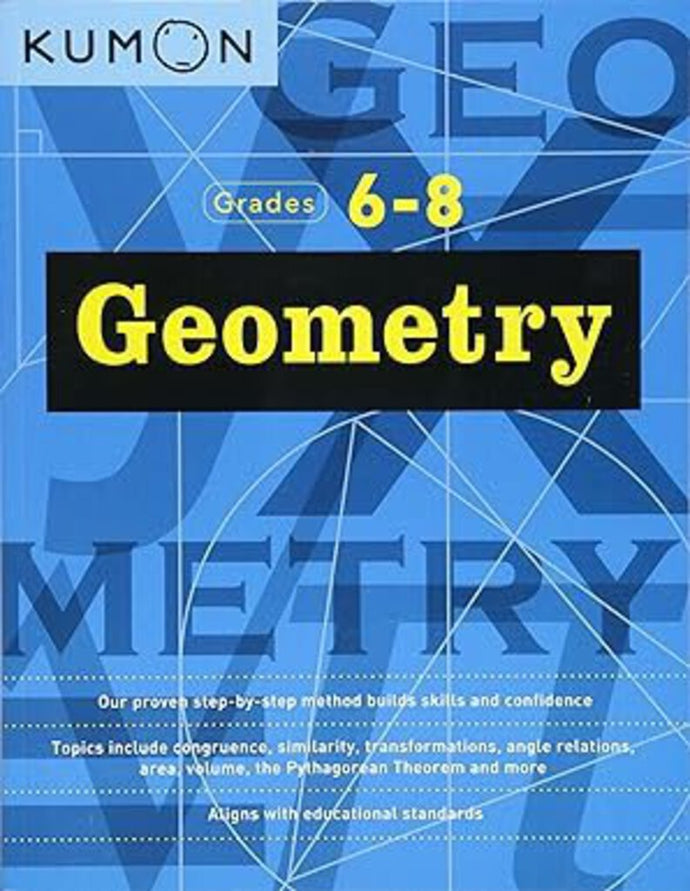 Geometry Grade 6-8 by Kumon 9781941082713 (USED:VERYGOOD) *139f [ZZ]