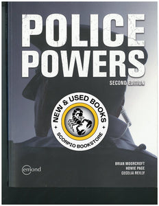 Police Powers 2nd edition by Moorcroft 9781772555141 *132c