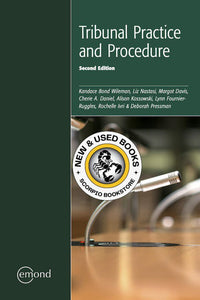 Tribunal Practice and Procedure 2nd Edition by Kandace Bond Wileman 9781774620021 (USED:LIKENEW) *143a