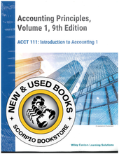 Load image into Gallery viewer, Accounting Principles Volume 1 9th Edition +WileyPlusNextGen by Wiley PKG ACCT111: Introduction to Accounting 1 Custom Humber 9781394164530 *109a [ZZ]
