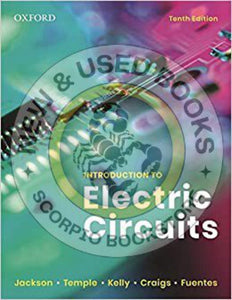 Introduction to Electric Circuits 10th edition by Jackson TEXTBOOK ONLY 9780199031412 *ADJ