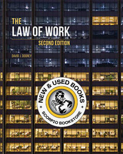 Law of Work 2nd Edition by David Doorey 9781772556186 (USED:VERYGOOD) *