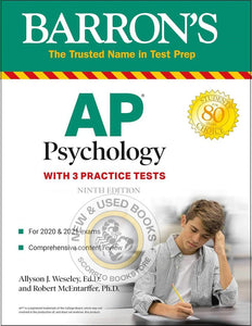 AP Psychology 9th Edition by Allyson J. Weseley 9781506262086 (USED:GOOD) *69a