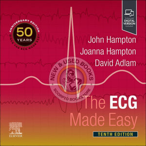 ECG Made Easy 10th Edition by John Hampton 9780323937665 [ZZ] *79e