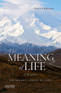 The Meaning of Life 4th edition by E.D. Klemke 9780190674199 *91g