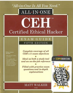 CEH Certified Ethical Hacker All-in-One Exam Guide 5th edition by Matt Walker 9781264269945 *114d