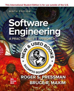 Software Engineering A Practitioner's Approach 9th edition by Roger S. Pressman LOOSELEAF 9781260423310 *114c