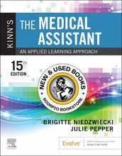 Load image into Gallery viewer, Kinn&#39;s the Medical Assistant + Study Guide and Procedure Checklist Manual Package 15th edition by Brigitte Niedzwiecki Package 9780443112997 *71c
