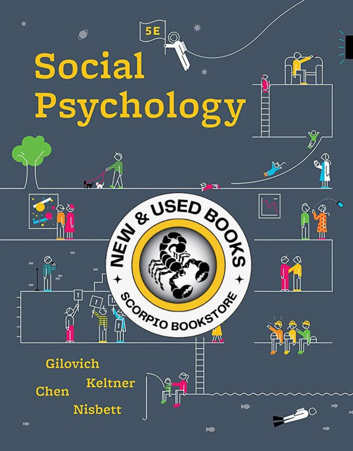 Social Psychology 5th Edition by Thomas Gilovich 9780393667707 (USED:VERYGOOD) *62a [ZZ]