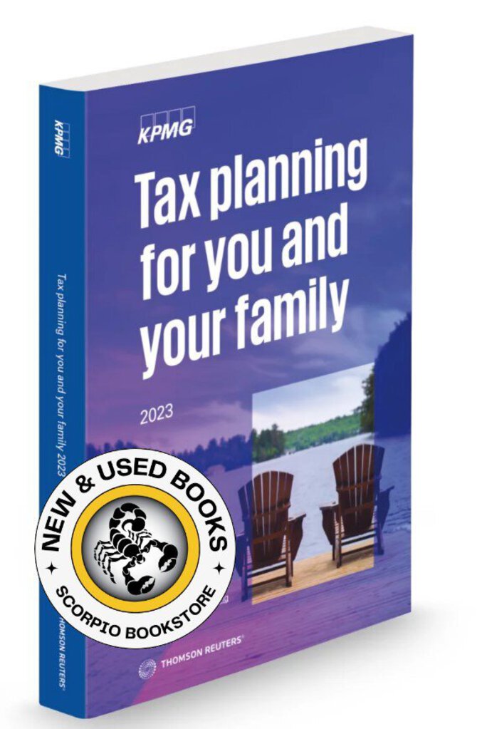 *PRE-ORDER, APPROX 4-6 BUSINESS DAYS* 2023 Tax Planning for You & Your Family +Proview by Kpmg 9781668703700 *84e *FINAL SALE*