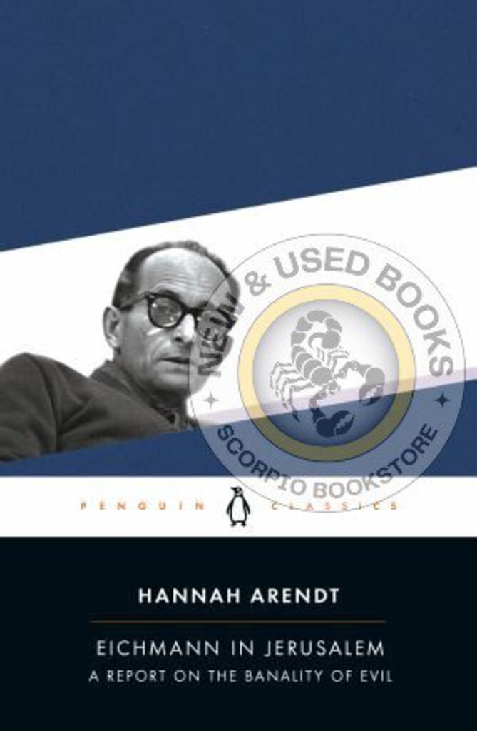 Eichmann in Jerusalem by Hannah Arendt 9780143039884 (USED:VERYGOOD) *48a