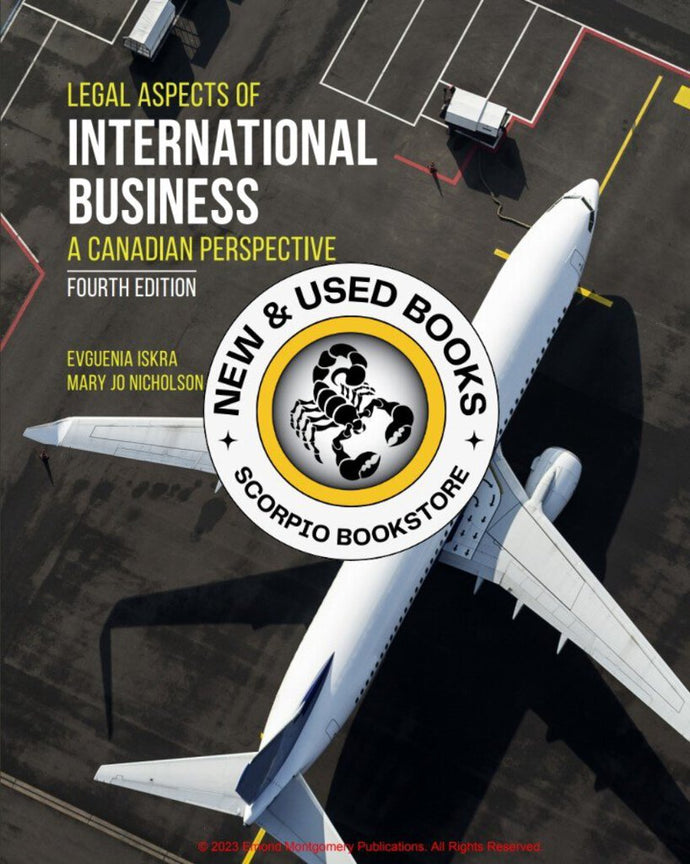 Legal Aspects of International Business 4th edition by Nicholson 9781772555462 *132d [ZZ]