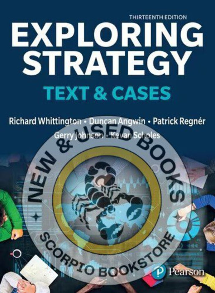 Exploring Strategy Text and Cases 13th edition by Richard Whittington 9781292428741 *99g