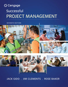 *PRE-ORDER, APPROX 4-6 BUSINESS DAYS* Successful Project Management 7th edition + 1Term 6month MindTap By Jack Gido LOOSELEAF PKG 9781337607339