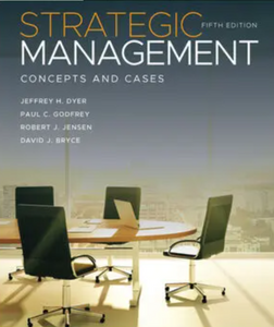 *PRE-ORDER, APPROX 7-10 BUSINESS DAYS* Strategic Management 5th edition by Jeffrey H. Dyer LOOSLEAF 9781394161904