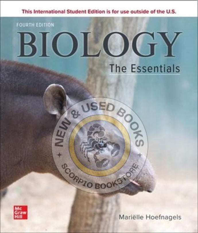 *PRE-ORDER, APPROX 7-10 BUSINESS DAYS* Biology 4th Edition by Mariëlle Hoefnagels 9781260597615