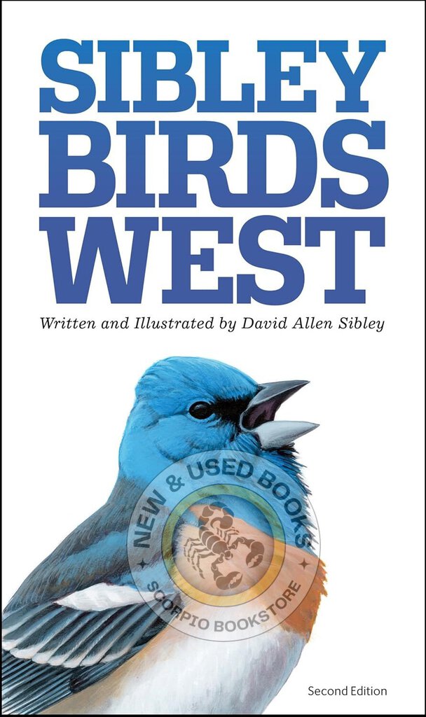 *PRE-ORDER, APPROX 5-7 BUSINESS DAYS* The Sibley Field Guide to Birds of Western North America 2nd Edition by David Allen Sibley 9780307957924