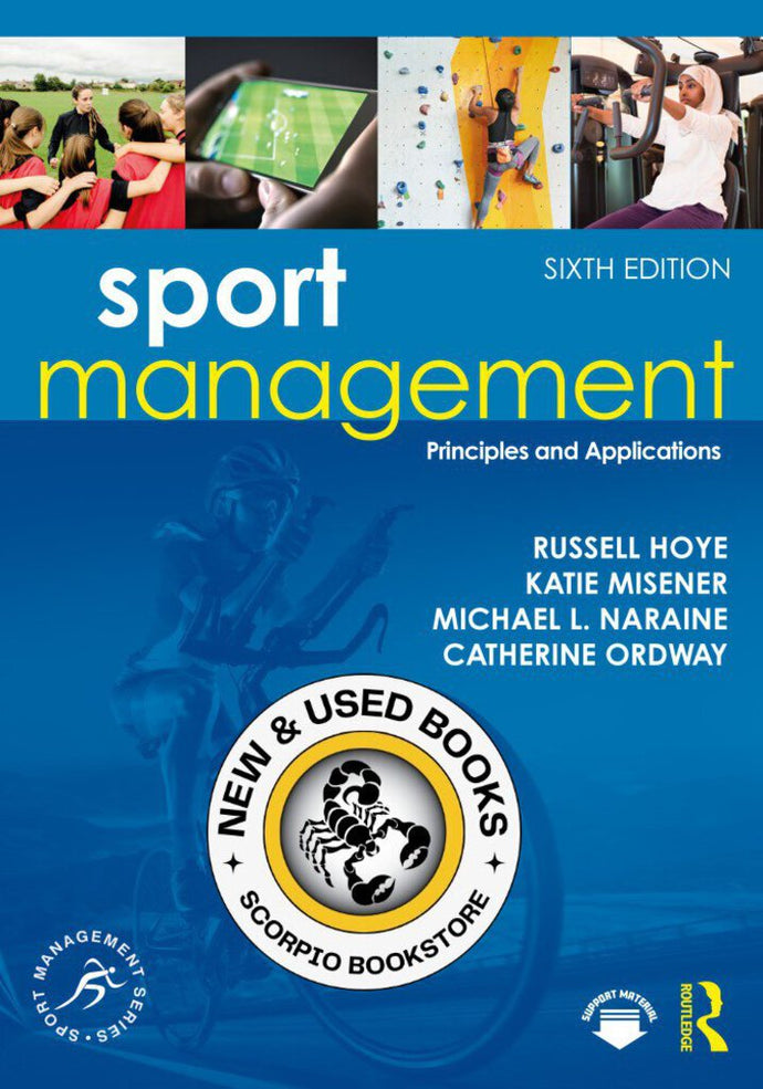 *PRE-ORDER, APPROX 7-10 BUSINESS DAYS, print-on-demand* Sport Management 6th Edition by Russell Hoye 9781032109640