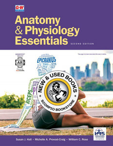 *PRE-ORDER, APPROX 4-6 BUSINESS DAYS* Anatomy and Physiology Essentials 2nd Edition by Susan J. Hall 9781649250780