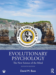 Evolutionary Psychology 7th Edition by David M. Buss 9781032137919 (USED:VERYGOOD) *AVAILABLE FOR NEXT DAY PICK UP* *TBC *T200 [ZZ]