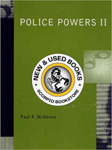 Police Powers II by Paul McKenna 9780130406972 (USED:ACCEPTABL; shows wear) *AVAILABLE FOR NEXT DAY PICK UP* *Z94 [ZZ]