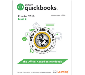 QuickBooks Premier 2018 Level 2 by CCI 9781553325345 *FINAL SALE* *52d [ZZ]