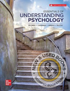 Essentials Of Understanding Psychology 8th Edition By Robert S. Feldman 9781265658670 *116b *SAN [ZZ]