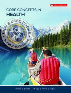 Core Concepts in Health 4th Edition by Jennifer Irwin 9781260881318 *126b [ZZ]