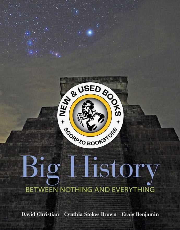 Big History by David Christian 9780073385617 (USED:ACCEPTABLE) *AVAILABLE FOR NEXT DAY PICK UP* *Z59 [ZZ]