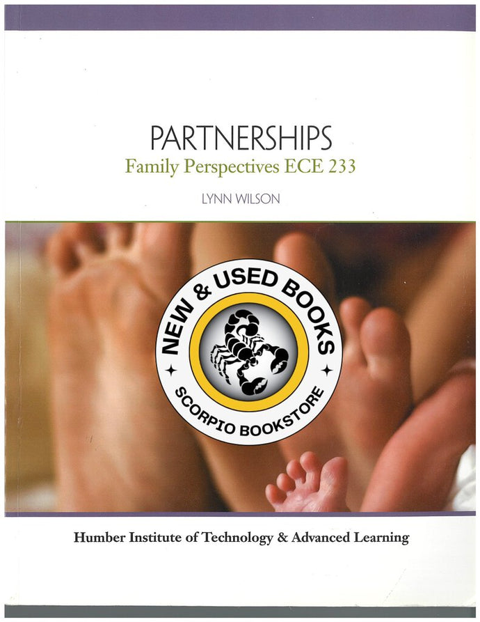 Partnerships Family Perspectives ECE233 by Lynn Wilson 9780176484415 (USED:GOOD) *D33 *AVAILABLE FOR NEXT DAY PICK UP *Z49 [ZZ]